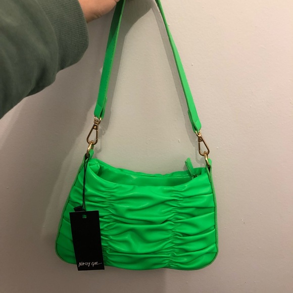 Nasty gal lime green shoulder bag - Picture 2 of 5